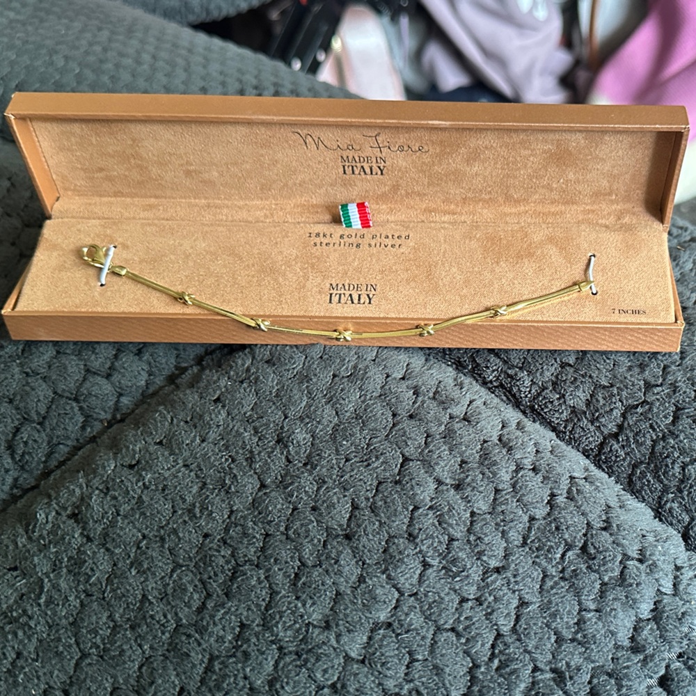 Mia Fiore Gold Bracelet - Italian Craftsmanship